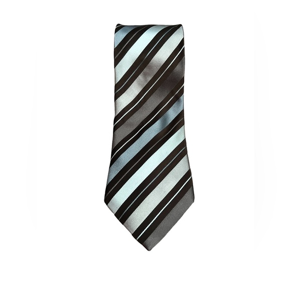 BCBG Attitude Hand Sewn Silk Tie Brown - Picture 1 of 3